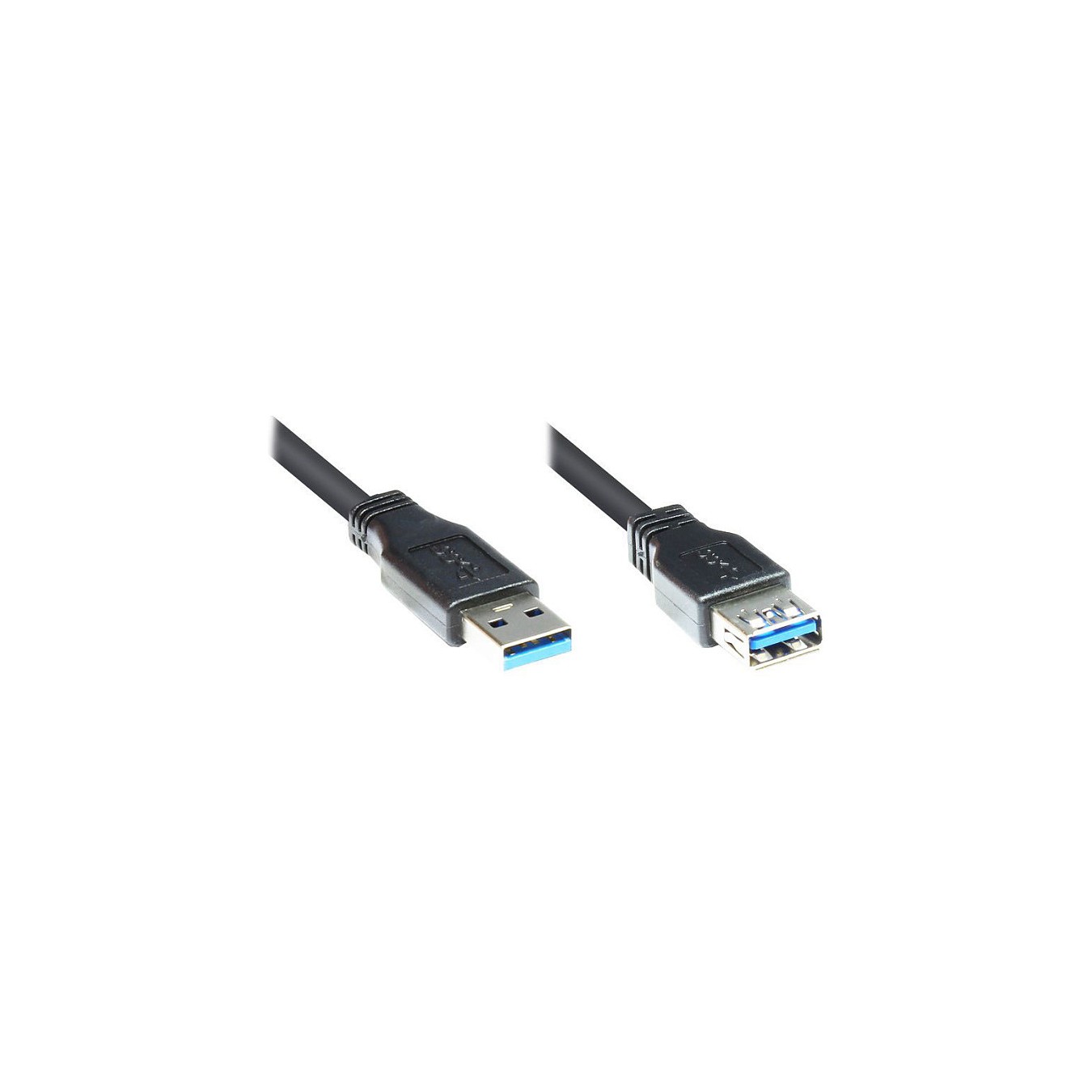 Buy Good Connections USB3.0 Kabel A-St.-A-Bu. schwarz 1m in Cyprus, Nicosia, Limassol, Larnaka, Pafos