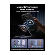 Buy UGREEN W528 Magnetic Wireless Charger 2-in-1 Ladestation fuer Qi?fhige Gerte faltbar grau in Cyprus, Nicosia, Limassol, Larn