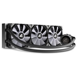Buy Sharkoon S90 RGB Liquid CPU Cooler - 360mm Radiator - 3x120mm ARGB Fans - Black in Cyprus, Nicosia, Limassol, Larnaka, Pafos