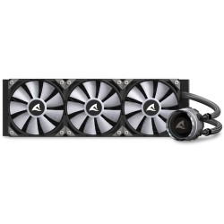Buy Sharkoon S90 RGB Liquid CPU Cooler - 360mm Radiator - 3x120mm ARGB Fans - Black in Cyprus, Nicosia, Limassol, Larnaka, Pafos
