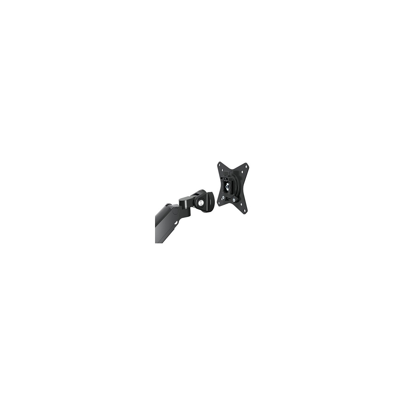 Buy MANHATTAN Aluminium-Tischhalterung mit Gasdruckfeder fr zwei Monitore 43,2-81,3cm 17-32Zoll und 8-in-1-Dockingstation... in 