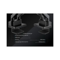 Buy MANHATTAN Aluminium-Tischhalterung mit Gasdruckfeder fr zwei Monitore 43,2-81,3cm 17-32Zoll und 8-in-1-Dockingstation... in 