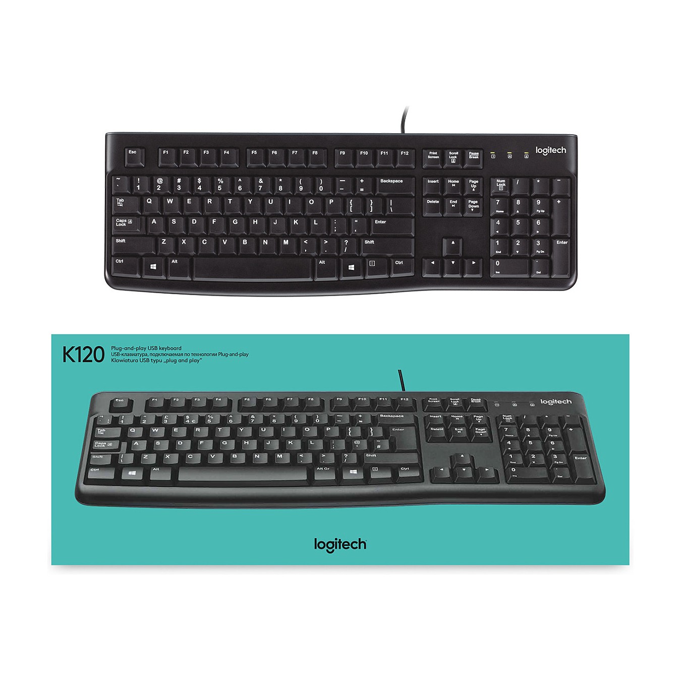 Buy Keyboard K120 - N A - NLB NSEA in Cyprus, Nicosia, Limassol, Larnaka, Pafos