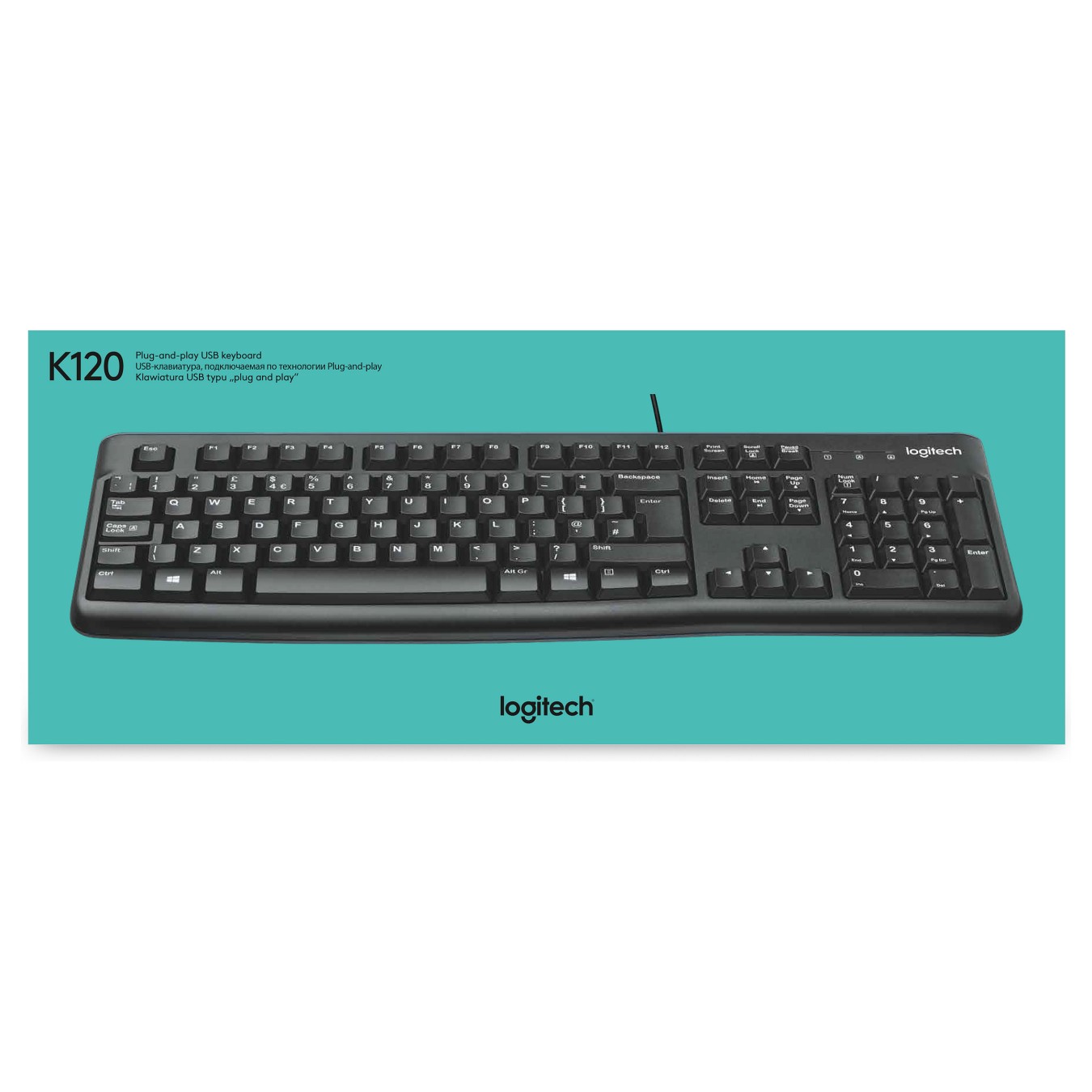 Buy Keyboard K120 - N A - NLB NSEA in Cyprus, Nicosia, Limassol, Larnaka, Pafos