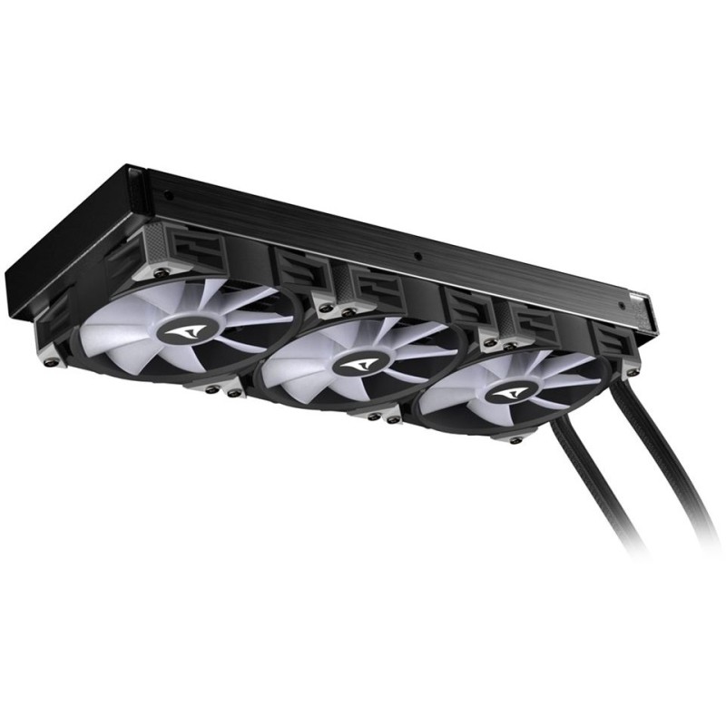 Buy Sharkoon S90 RGB Liquid CPU Cooler - 360mm Radiator - 3x120mm ARGB Fans - Black in Cyprus, Nicosia, Limassol, Larnaka, Pafos