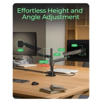 Buy Monitorständer IcyBox 2 Monitore bis zu 57' 27kg Tischmontag in Cyprus, Nicosia, Limassol, Larnaka, Pafos