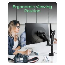 Buy Monitorständer IcyBox 2 Monitore bis zu 57' 27kg Tischmontag in Cyprus, Nicosia, Limassol, Larnaka, Pafos