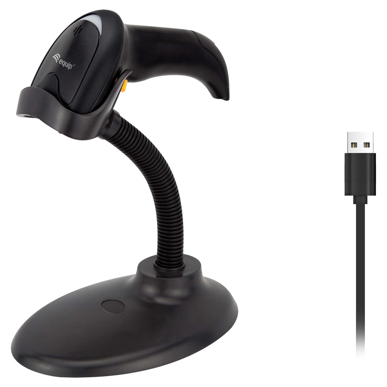 Buy Equip 1D-Barcodescanner Laser USB+Halter schwarz in Cyprus, Nicosia, Limassol, Larnaka, Pafos