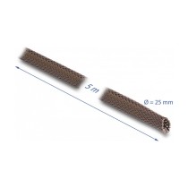 Buy Geflechtschlauch nagerfest dehnbar 5 m x 25 mm braun in Cyprus, Nicosia, Limassol, Larnaka, Pafos