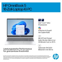 Buy HP OmniBook 5 16-af1155ng CU5 225U 16GB 512SSD W11 Home in Cyprus, Nicosia, Limassol, Larnaka, Pafos