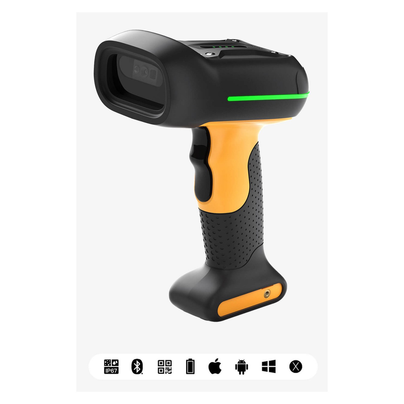 Buy inateck Barcodescanner 75 black [BCST-75 black] in Cyprus, Nicosia, Limassol, Larnaka, Pafos