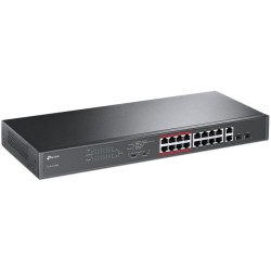 Buy TP-Link TL-SL1218MP - 16-Port PoE+ Unmanaged Switch (16×10/100 + 2×Gigabit... in Cyprus, Nicosia, Limassol, Larnaka, Pafos