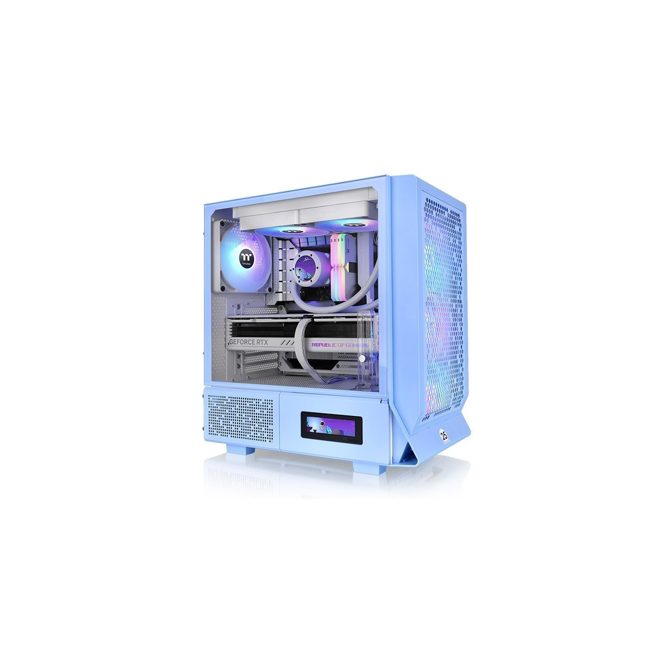 Thermaltake 3.9in LCD Panel Kit - AC-073-OO1NAN-A1 - Black, Compatible with Tower 300 & Ceres 330, 5V/14W