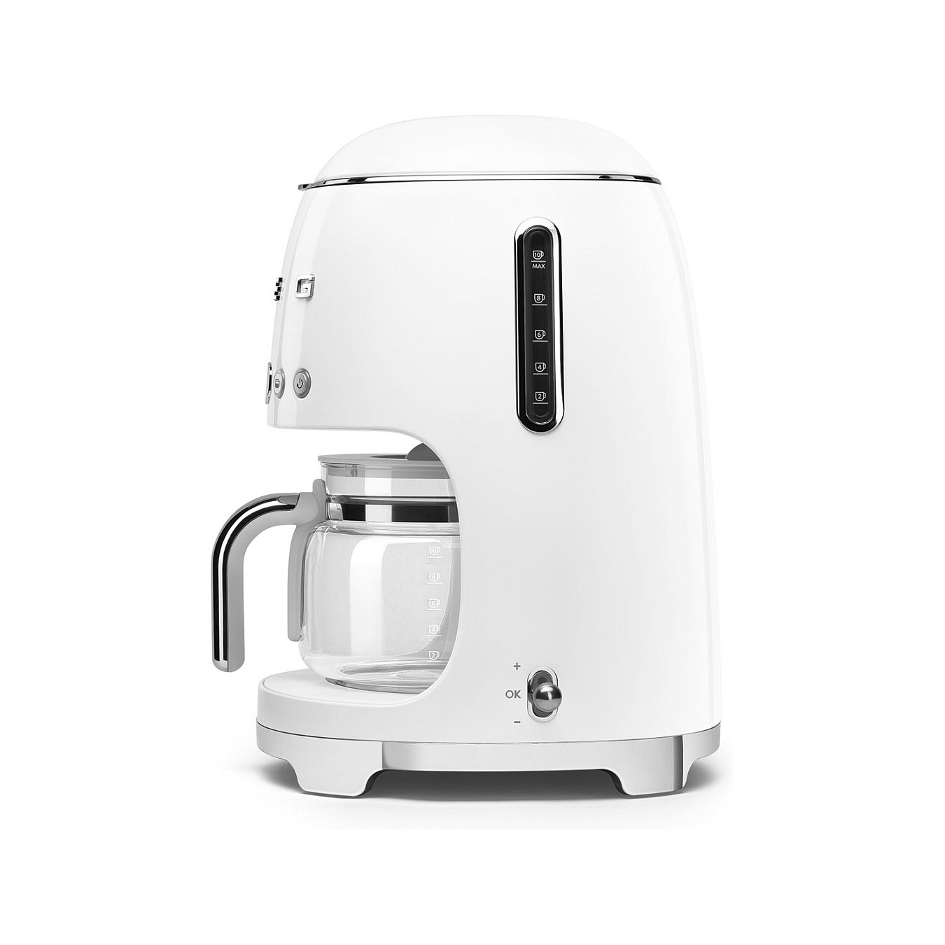 Buy SMEG Filter-Kaffeemaschine 50s Style DCF02WHEU, weiß in Cyprus, Nicosia, Limassol, Larnaka, Pafos