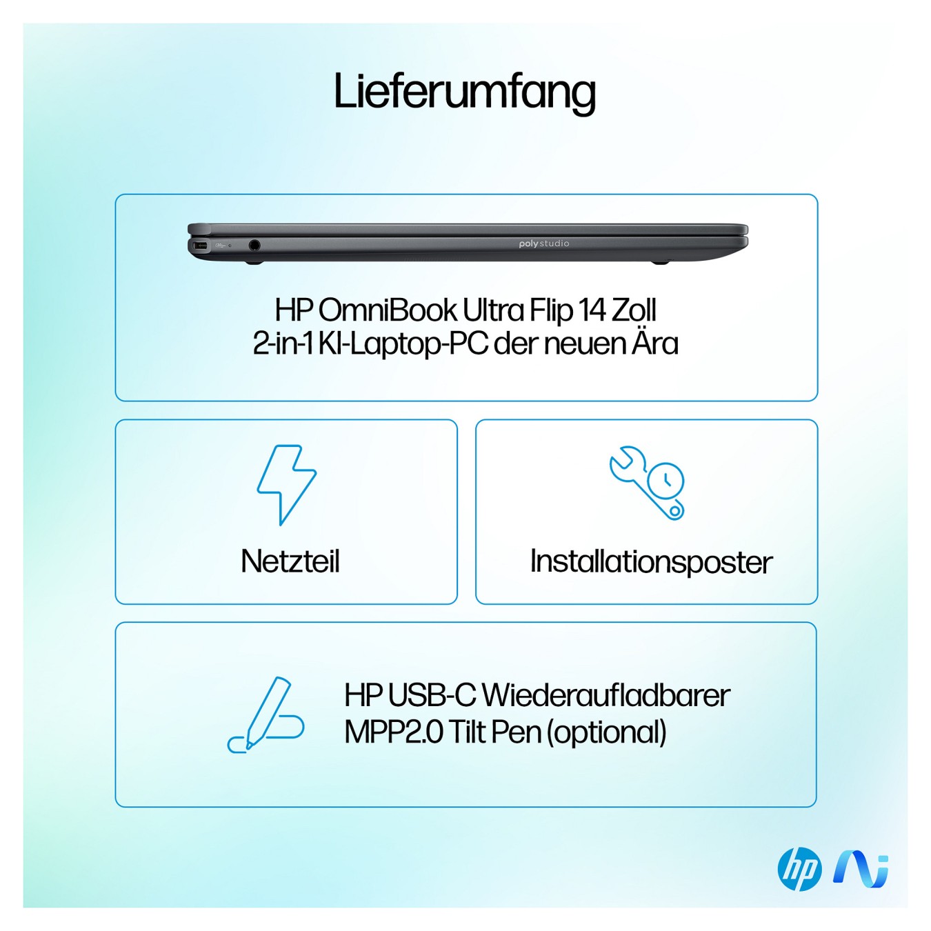 Buy HP OmniBook Ultra Flip 14-fh0176ng CU7 258V 32GB 2TBSSD W11 Home Touch in Cyprus, Nicosia, Limassol, Larnaka, Pafos
