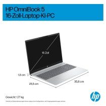 Buy HP OmniBook 5 16-af1177ng CU7 255U 32GB 1TBSSD W11 Home in Cyprus, Nicosia, Limassol, Larnaka, Pafos
