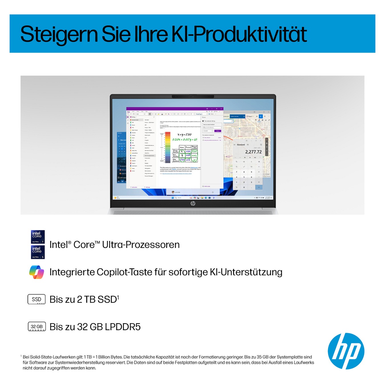 Buy HP OmniBook 5 16-af1177ng CU7 255U 32GB 1TBSSD W11 Home in Cyprus, Nicosia, Limassol, Larnaka, Pafos