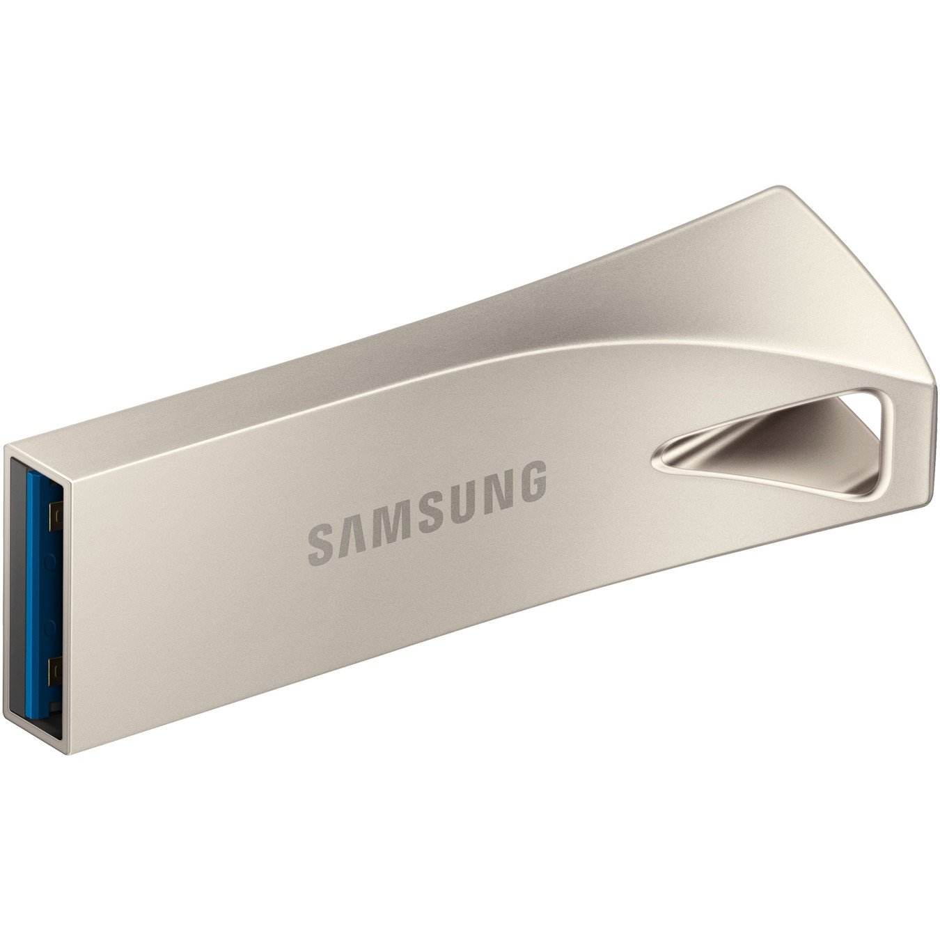 Samsung Bar Plus - MUF-64BE - 64GB Silver USB 3.2 Gen1 (USB 3.1) Type-A, 300MB/s, Capless — Buy in Cyprus with Fast Delivery