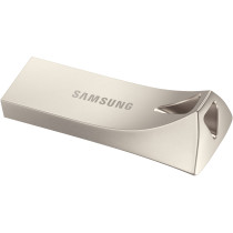 Samsung Bar Plus - MUF-64BE - 64GB Silver USB 3.2 Gen1 (USB 3.1) Type-A, 300MB/s, Capless — Buy in Cyprus with Fast Delivery