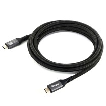 Buy Equip Kabel USB-C4.0- to C Gen2x2 PD100W St St 3.00m schwarz in Cyprus, Nicosia, Limassol, Larnaka, Pafos