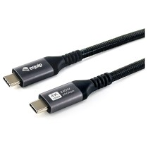 Buy Equip Kabel USB-C4.0- to C Gen2x2 PD100W St St 3.00m schwarz in Cyprus, Nicosia, Limassol, Larnaka, Pafos