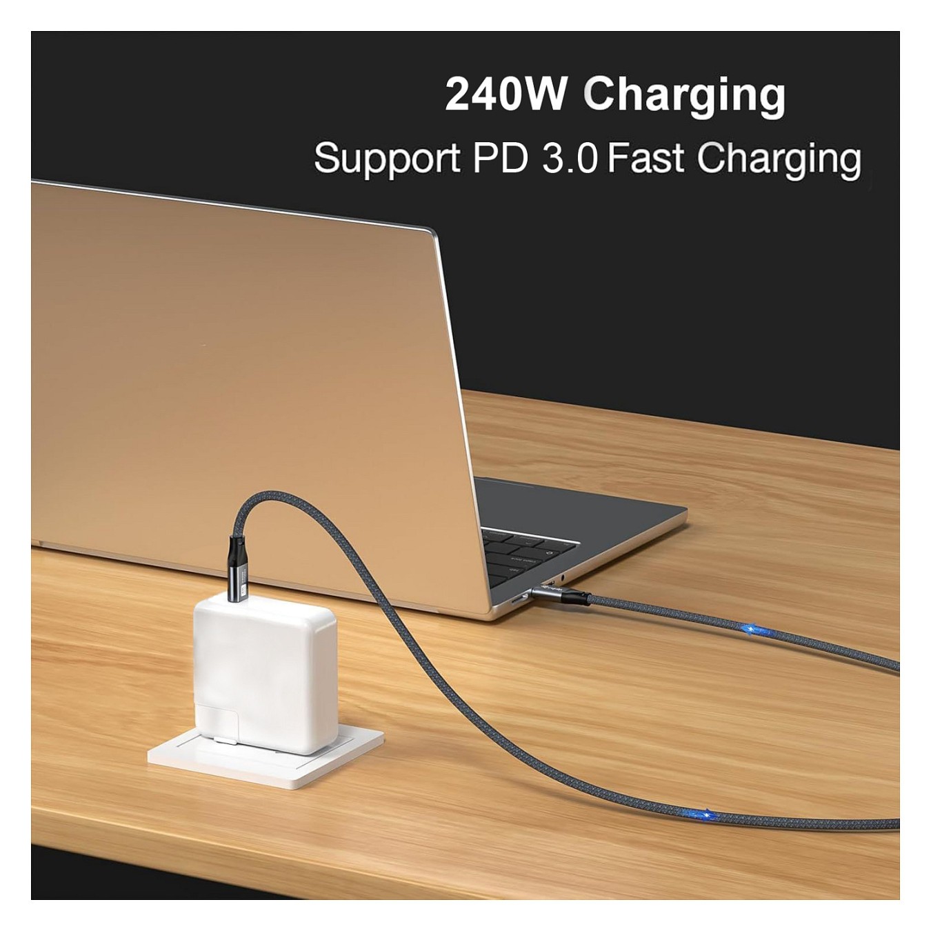 Buy Equip Kabel USB-C4.0- to C Gen2x2 PD100W St St 3.00m schwarz in Cyprus, Nicosia, Limassol, Larnaka, Pafos