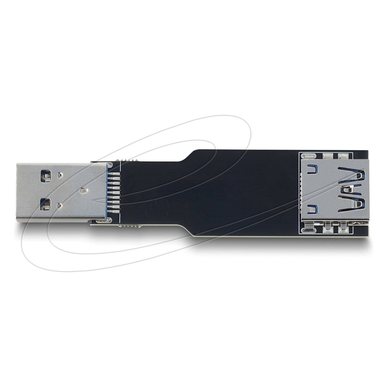 Buy Delock USB 10 Gbps Adapter USB Typ-A Buchse zu Stecker gerade flach in Cyprus, Nicosia, Limassol, Larnaka, Pafos