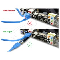Buy Delock USB 10 Gbps Adapter USB Typ-A Buchse zu Stecker gerade flach in Cyprus, Nicosia, Limassol, Larnaka, Pafos