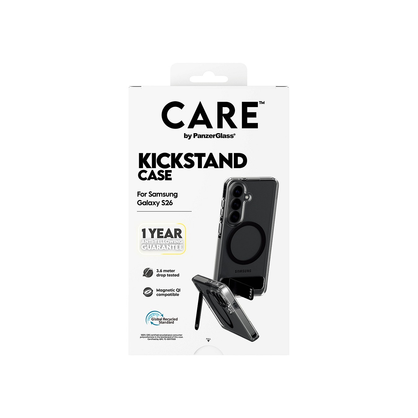 Buy CARE Urban Explorer Case Clear w Kickstand Qi Galaxy S26 in Cyprus, Nicosia, Limassol, Larnaka, Pafos