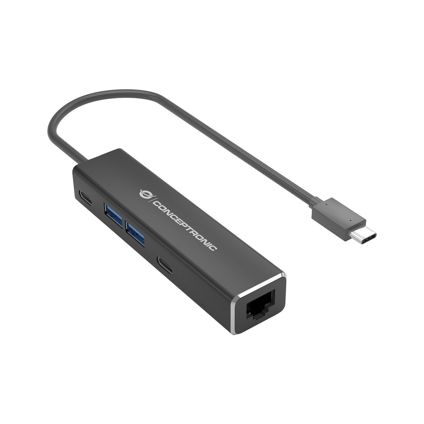 Buy CONCEPTRONIC Adapter USB-C3.2- to 2.5GbE 2xC 2xA 5Gbs 0.15m sw in Cyprus, Nicosia, Limassol, Larnaka, Pafos