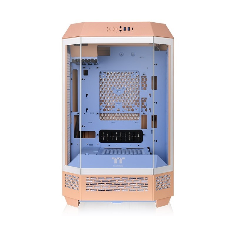 Buy Thermaltake The Tower 300 - Peach Fuzz - Micro-ATX / Mini-ITX Compact PC Cas... in Cyprus, Nicosia, Limassol, Larnaka, Pafos