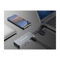 Buy CONCEPTRONIC 6-1 Dock USB-C- to HDMI USB-A GbE AUX + 18cm gr in Cyprus, Nicosia, Limassol, Larnaka, Pafos