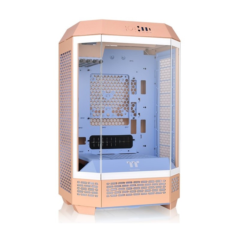 Buy Thermaltake The Tower 300 - Peach Fuzz - Micro-ATX / Mini-ITX Compact PC Cas... in Cyprus, Nicosia, Limassol, Larnaka, Pafos