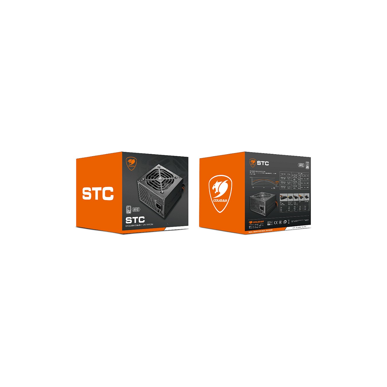 Buy 600W COUGAR Netzteil STC 600W ATX 80 Plus 230V EU in Cyprus, Nicosia, Limassol, Larnaka, Pafos