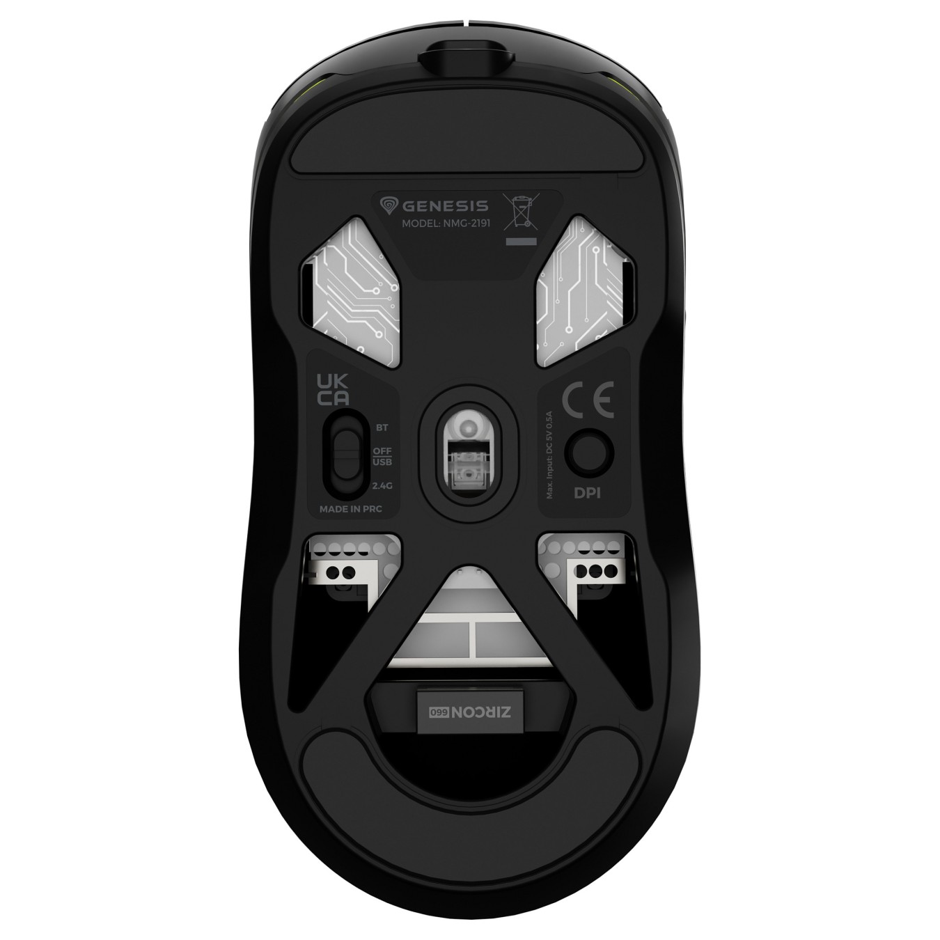 Buy Genesis Gaming Maus ZIRCON 660 kabellos schwarz in Cyprus, Nicosia, Limassol, Larnaka, Pafos