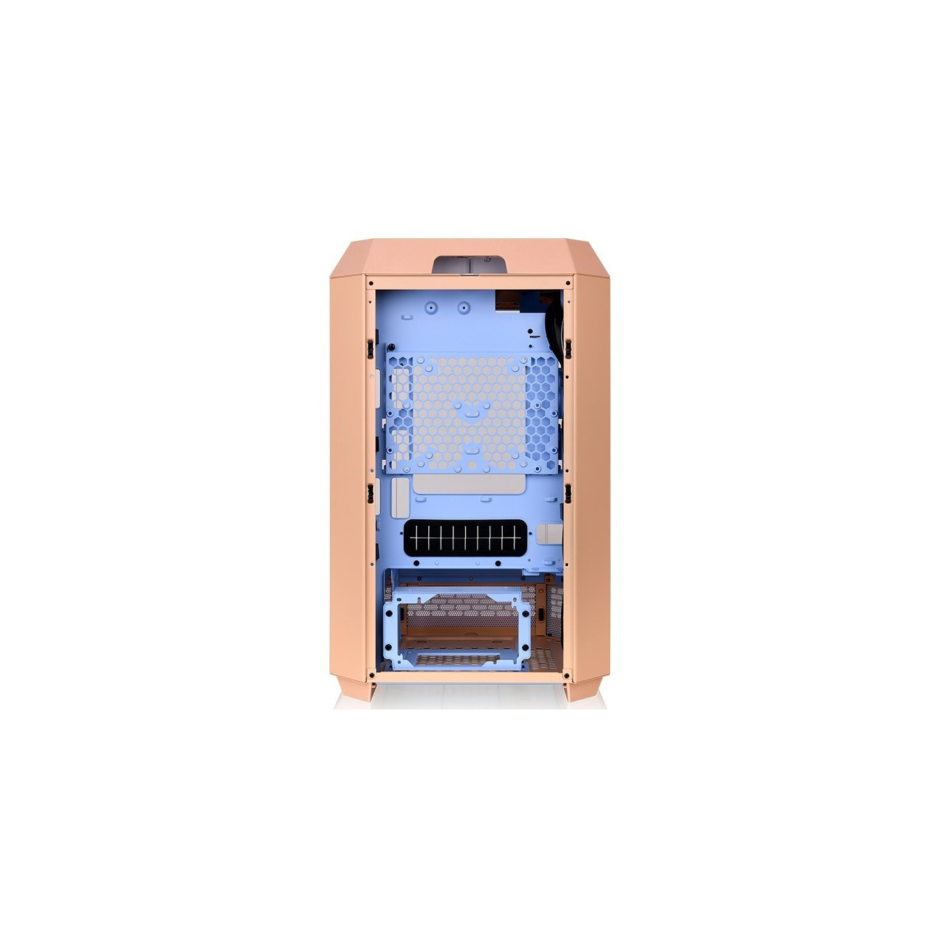 Thermaltake The Tower 300 - Peach Fuzz - Micro-ATX / Mini-ITX Compact PC Case, SPCC — Buy in Cyprus with Fast Delivery