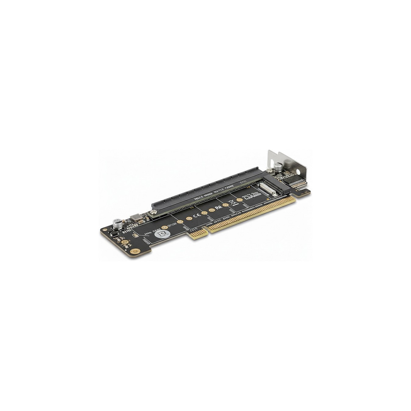 Buy PCI Express 4.0 x16 Riser Karte mit 2 x M.2 Key M NVMe Slot - Bifurcation in Cyprus, Nicosia, Limassol, Larnaka, Pafos