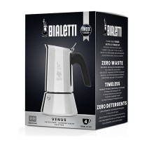 Buy Bialetti Mokka-Kanne 0.1 l New Venus Silber in Cyprus, Nicosia, Limassol, Larnaka, Pafos