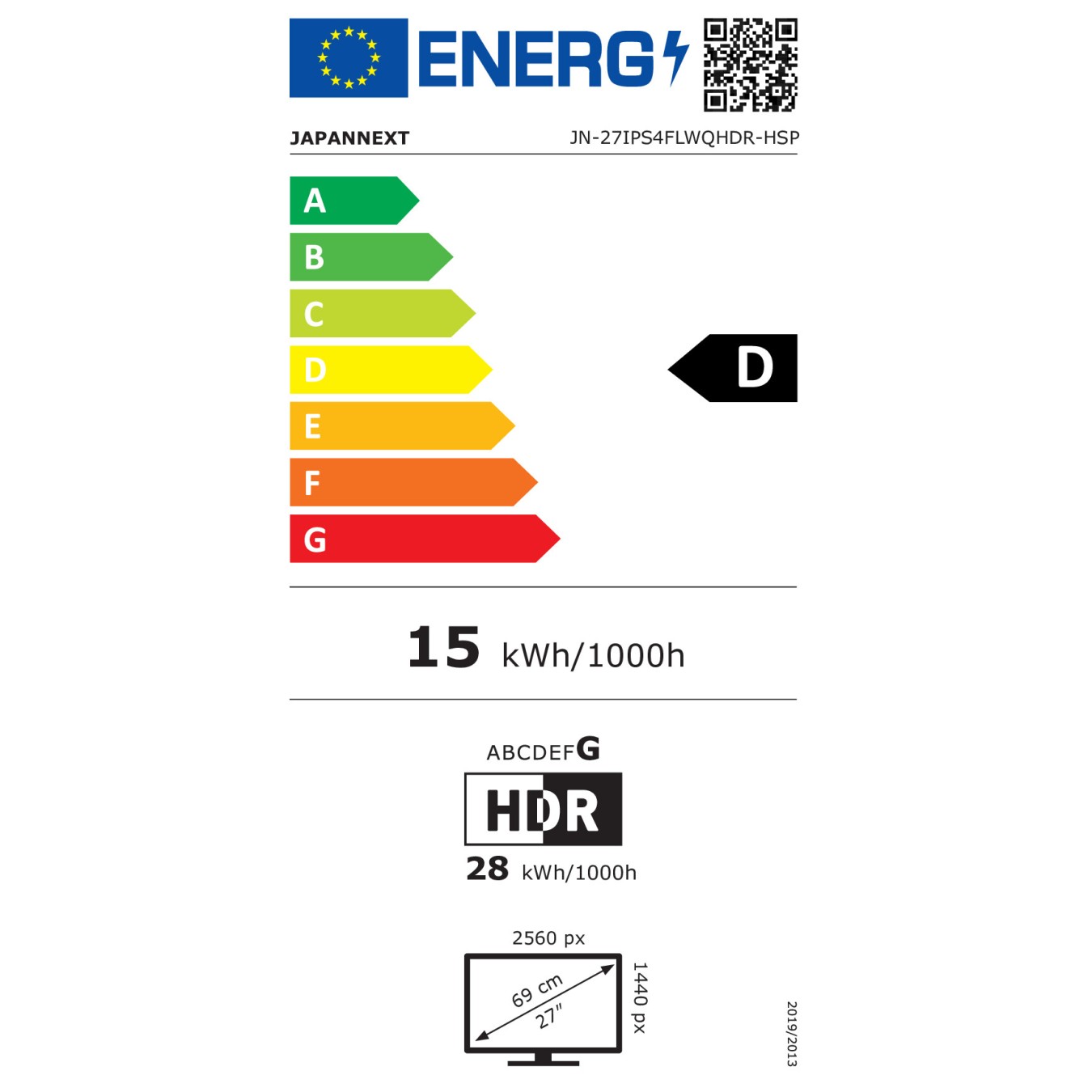 Buy JapanNext WQHD Monitor 68,6cm (27') in Cyprus, Nicosia, Limassol, Larnaka, Pafos