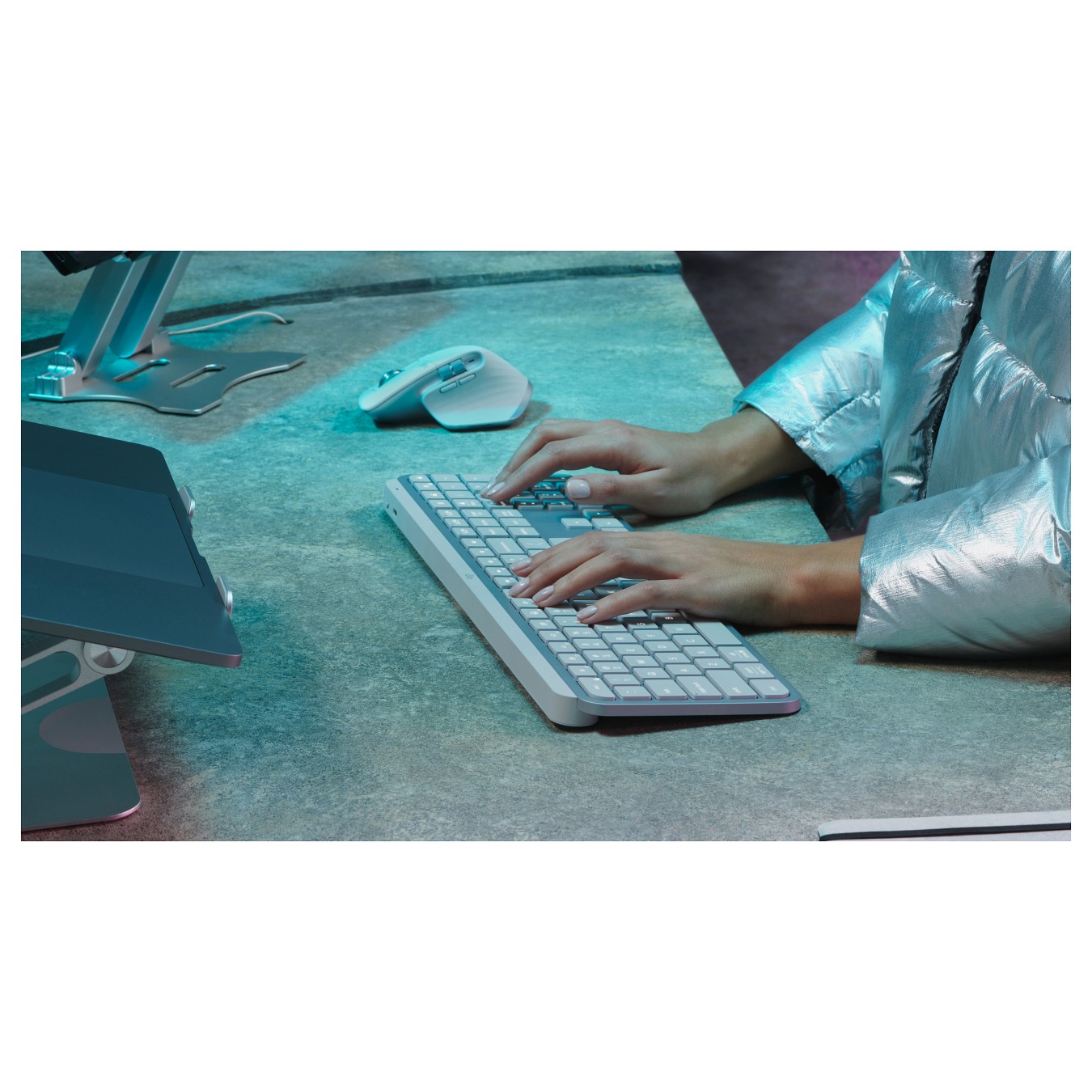 Buy Logitech MX KEYS S - PALE GREY PTG - BT in Cyprus, Nicosia, Limassol, Larnaka, Pafos