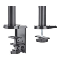 Buy MANHATTAN Tischhalterung mit Gasdruckfeder und Kugelgelenk fuer zwei Monitore von 48,18-81,28cm 17Z-32Z und bis zu 8k... in 