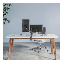 Buy MANHATTAN Tischhalterung mit Gasdruckfeder und Kugelgelenk fuer zwei Monitore von 48,18-81,28cm 17Z-32Z und bis zu 8k... in 