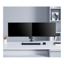 Buy MANHATTAN Tischhalterung mit Gasdruckfeder und Kugelgelenk fuer zwei Monitore von 48,18-81,28cm 17Z-32Z und bis zu 8k... in 