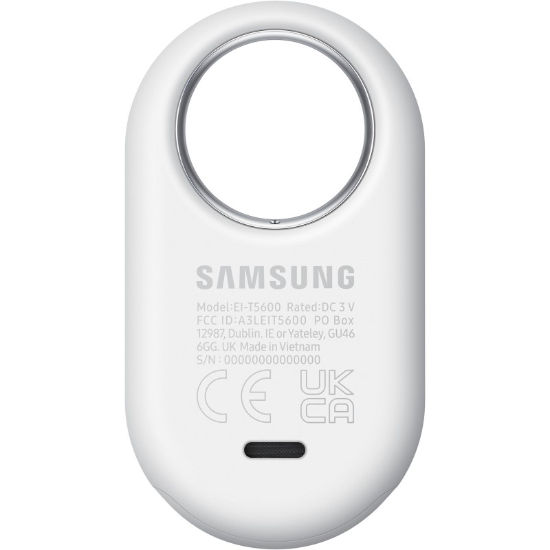 Buy Samsung SmartTag2 - EI-T5600 - White, IP67, Bluetooth 5.3 Tracker, CR2032 in Cyprus, Nicosia, Limassol, Larnaka, Pafos