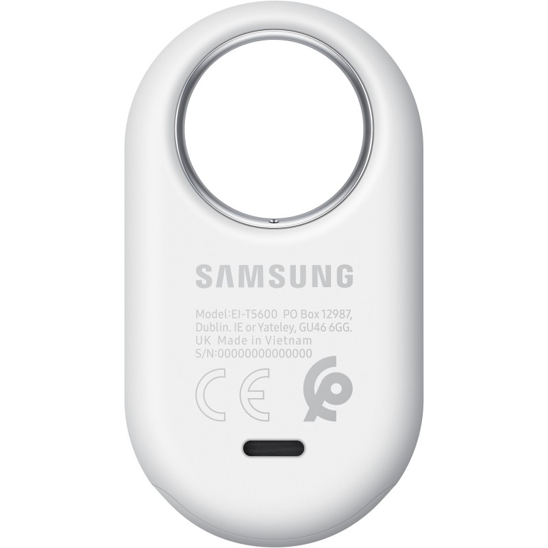 Buy Samsung SmartTag2 - EI-T5600 - White, IP67, Bluetooth 5.3 Tracker, CR2032 in Cyprus, Nicosia, Limassol, Larnaka, Pafos