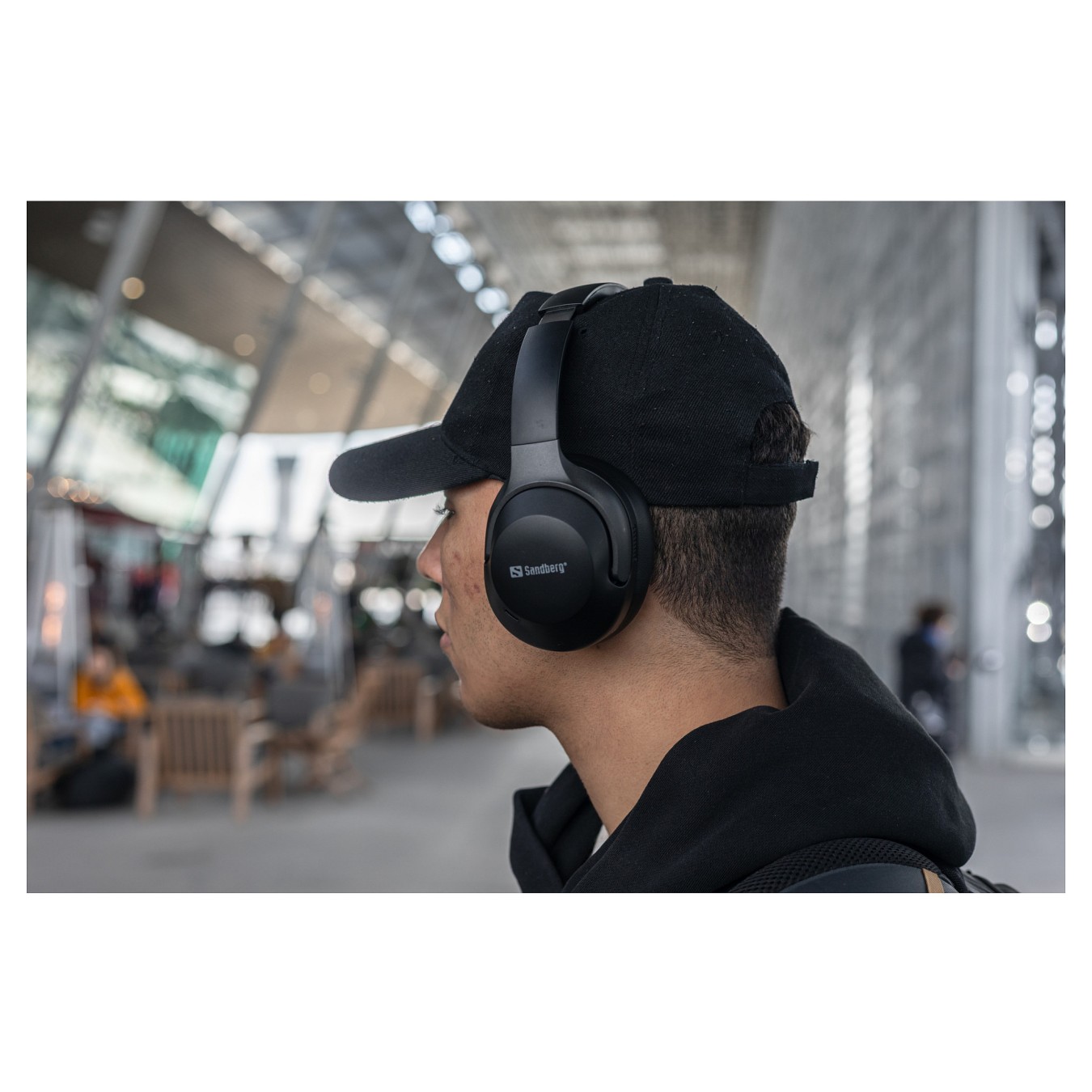 Buy 126-53 SANDBERG Travel Headset ANC ENC in Cyprus, Nicosia, Limassol, Larnaka, Pafos