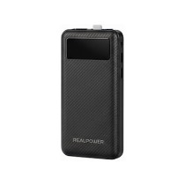 Buy REALPOWER PB-10000 Plus,10.000 mAh,20W,2x USB-A,1xUSB-C blac in Cyprus, Nicosia, Limassol, Larnaka, Pafos