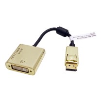 Buy ROLINE GOLD 4K DisplayPort-DVI Adapter, Aktiv, v1.2, DP ST - DVI BU in Cyprus, Nicosia, Limassol, Larnaka, Pafos