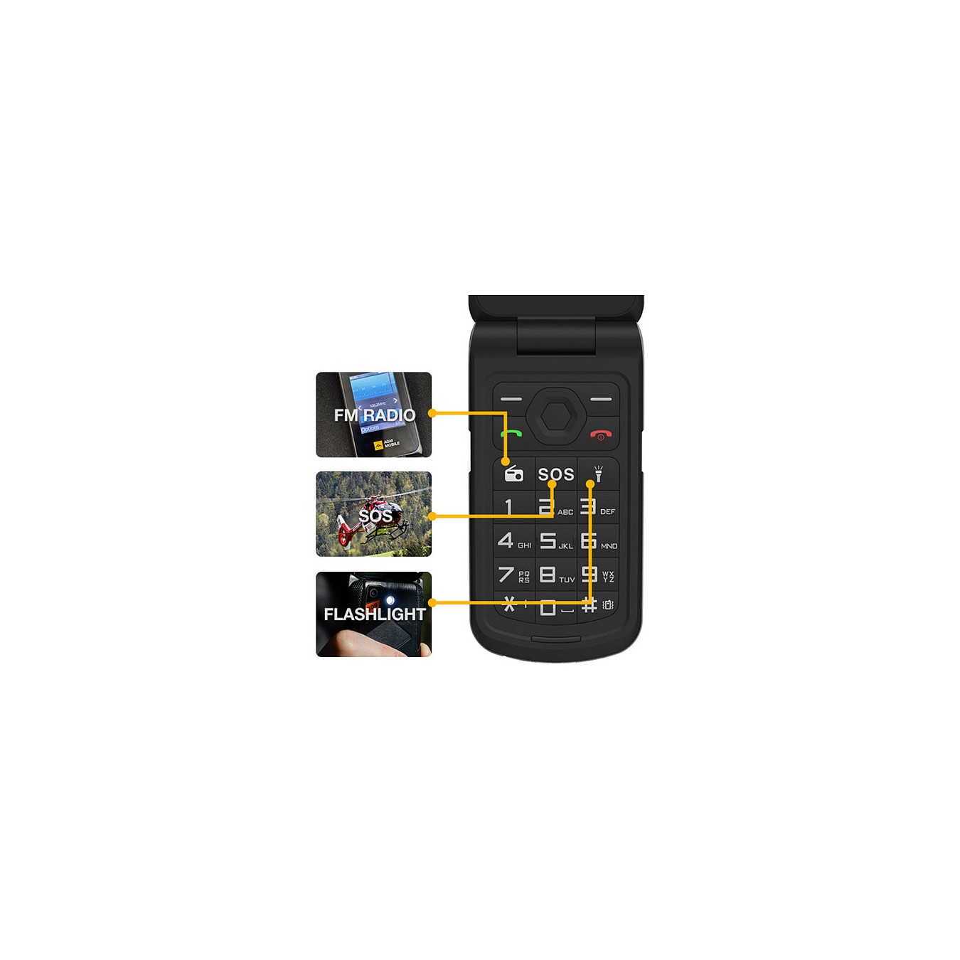 Buy AGM MOBILE M10, 4G, IP68 IP69K MIL-STD-810H in Cyprus, Nicosia, Limassol, Larnaka, Pafos