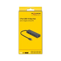 Buy DELOCK 10 Gbps USB Hub mit 2.5 Gigabit LAN Port und PD 85 W in Cyprus, Nicosia, Limassol, Larnaka, Pafos